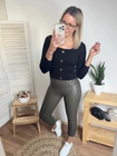 KELLI Bőrhatású Leggings