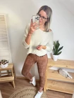 LEO Velúr Leggings