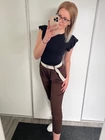 DEBRA Pamutnadrág Övtartozékkal