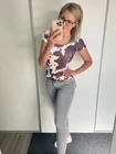 MARA Szürke Push Up Farmernadrág