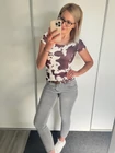 MARA Szürke Push Up Farmernadrág