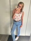 MIDOR Push Up Szaggatott Farmernadrág