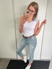 RINA Skinny Farmernadrág Extrázva