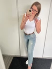 RINA Skinny Farmernadrág Extrázva