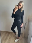 SZABINA Bőrhatású Nadrág