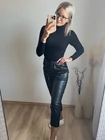 SZABINA Bőrhatású Nadrág