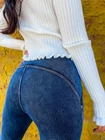 ZOÉ Alakformáló Farmer hatású Leggings