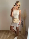 TRIXI Csíkos Bordázott Ruha