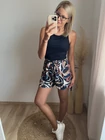 BONI Mintás Laza Rövidnadrág