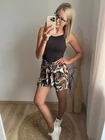 BONI Mintás Laza Rövidnadrág