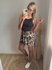 BONI Mintás Laza Rövidnadrág