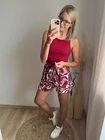 BONI Mintás Laza Rövidnadrág