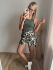 BONI Mintás Laza Rövidnadrág