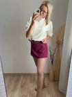ROXI Irha Hatású Szoknyarövidnadrág