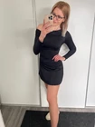 MIRI Ejtett Vállú Kisruha