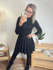 SUSAN Fekete Szoknya 