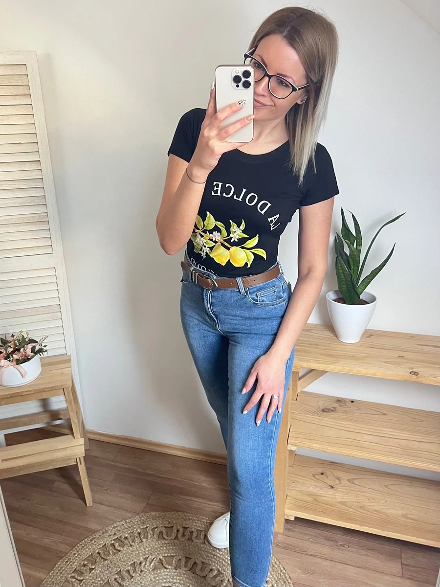 LEMONCELLO Mintás Pamut Felső