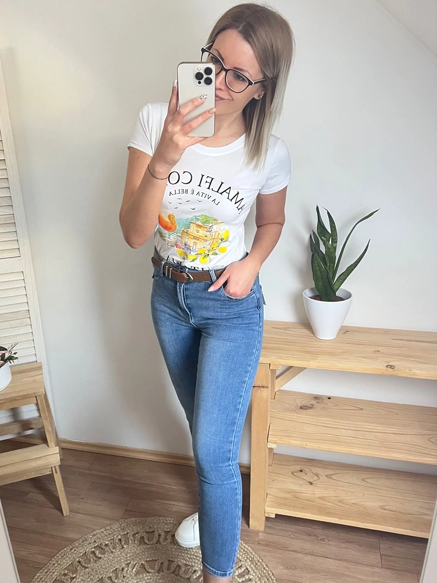 LEMONCELLO Mintás Pamut Felső