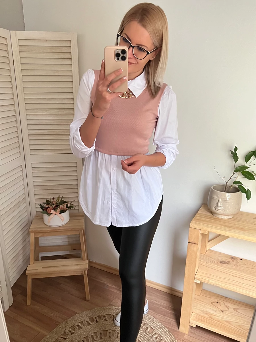 KRISZTINA Hosszított Ing Extrázva