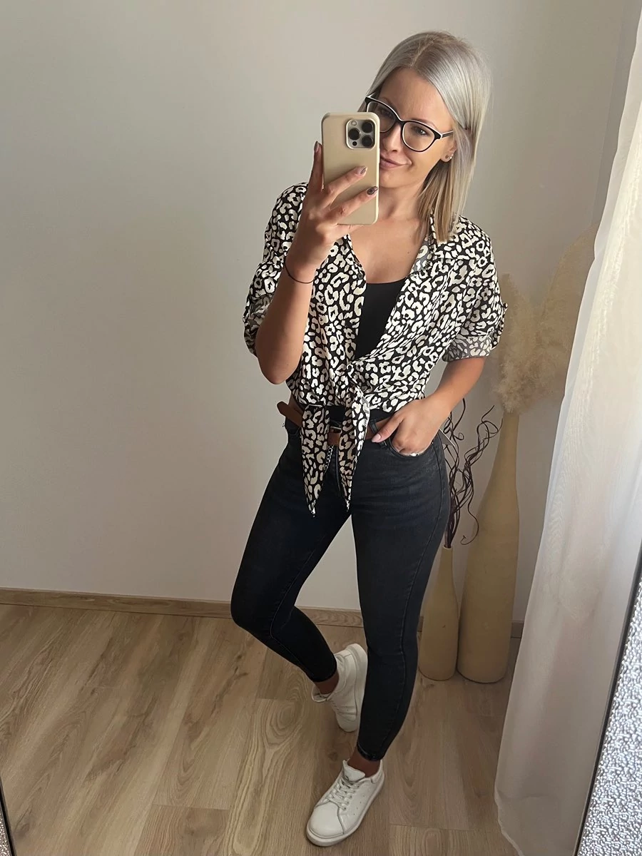 NORA Megköthető Mintás Ing