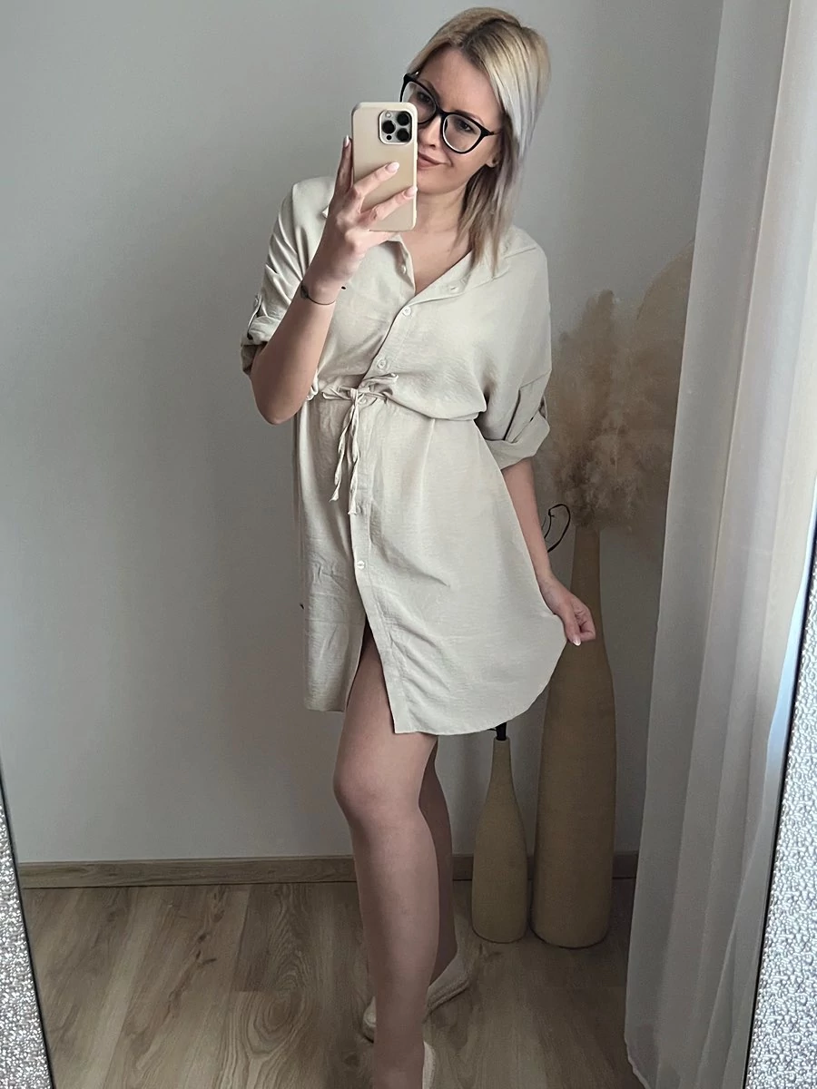 BETTI Egyszínű Ingruha 