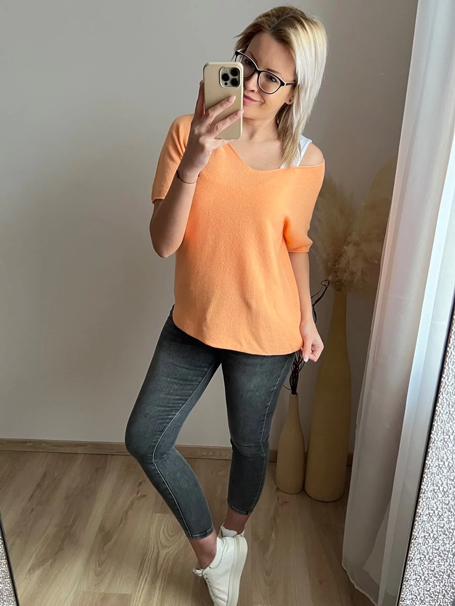 LOLA Laza Kötött Pulóver