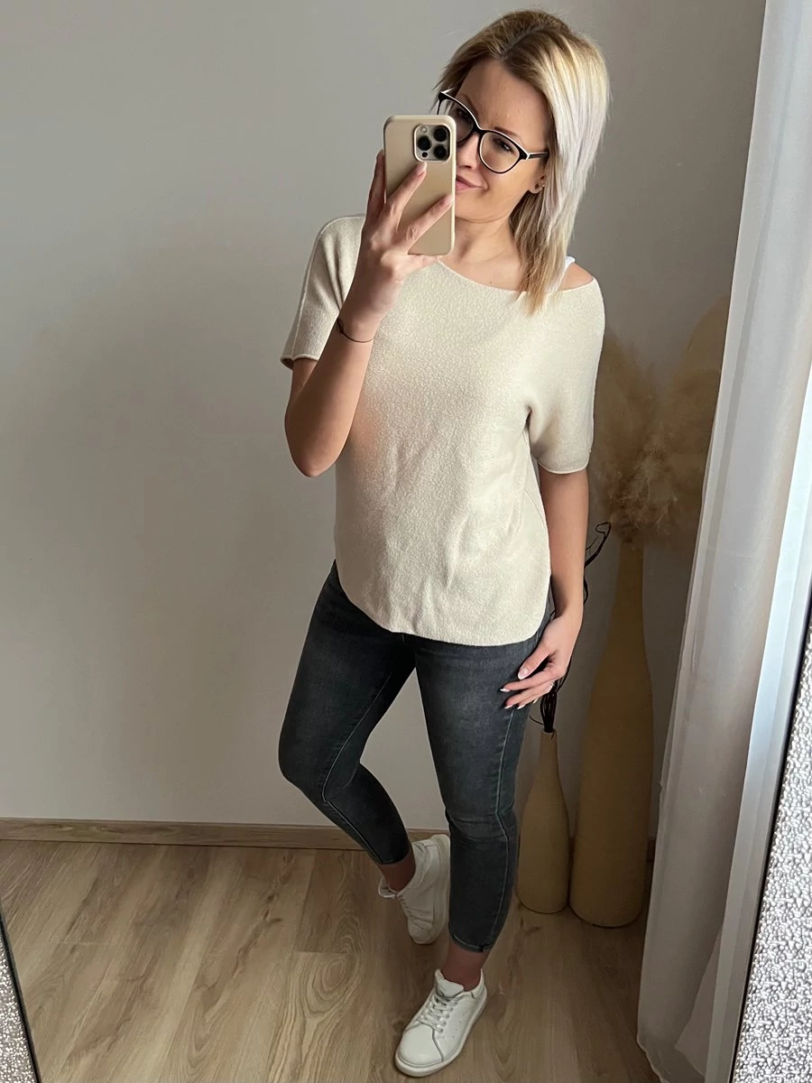 LOLA Laza Kötött Pulóver