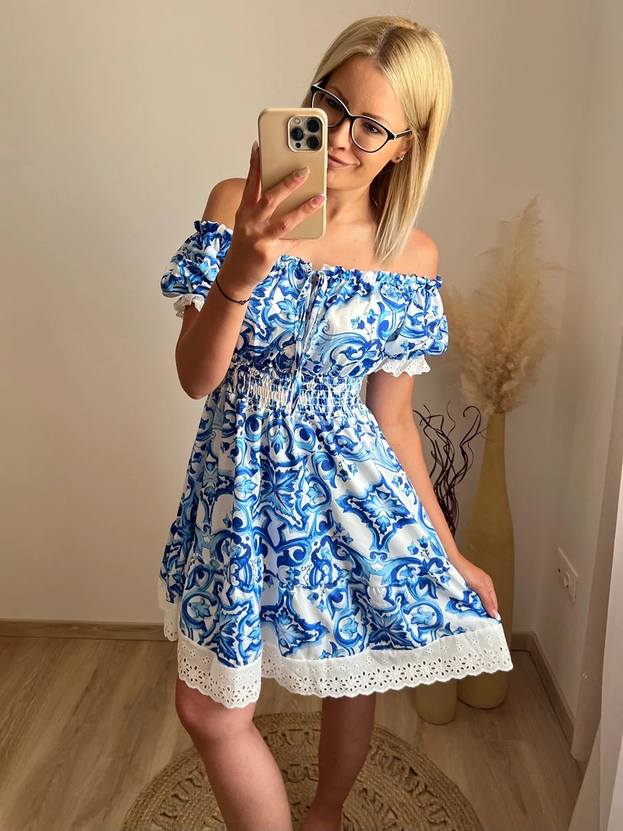 LIZABELL Ejtett Vállú Ruha