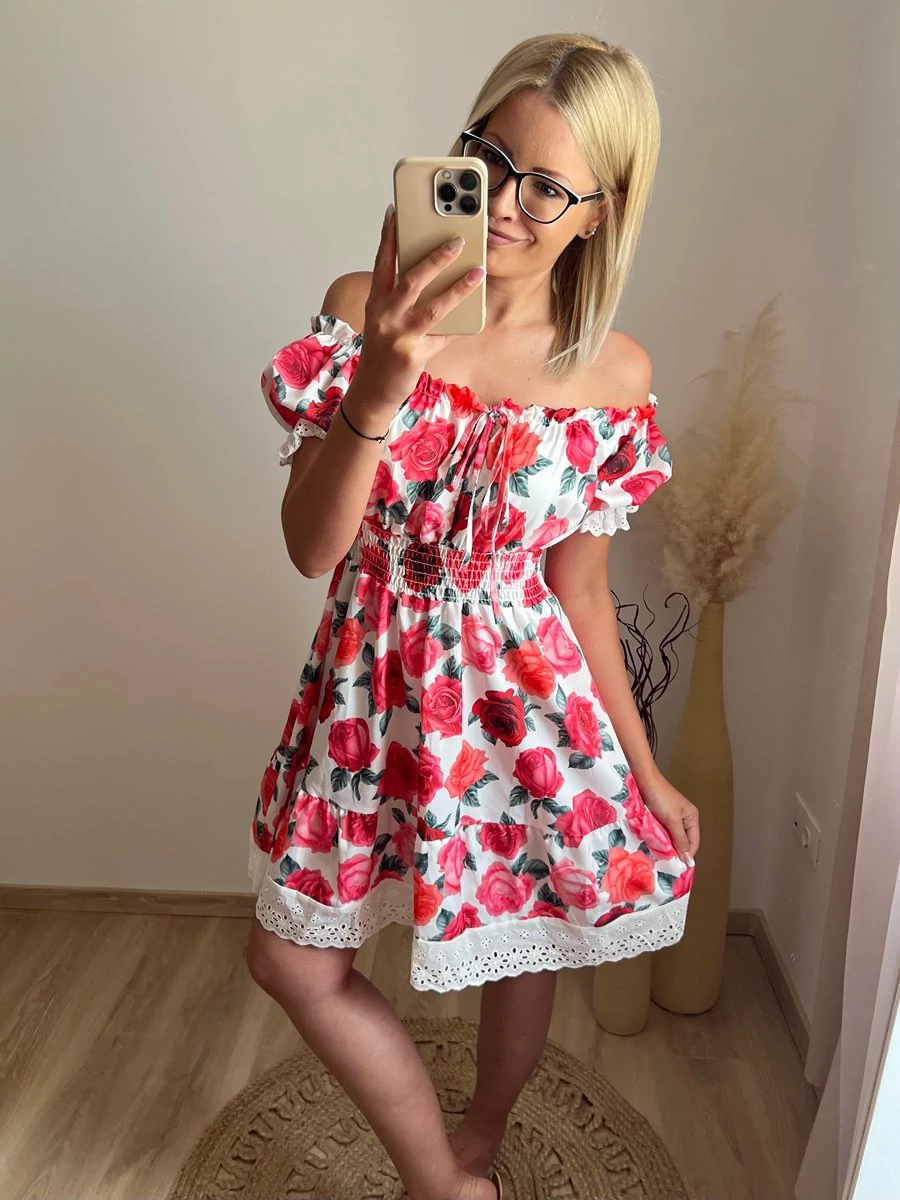 LIZABELL Ejtett Vállú Ruha