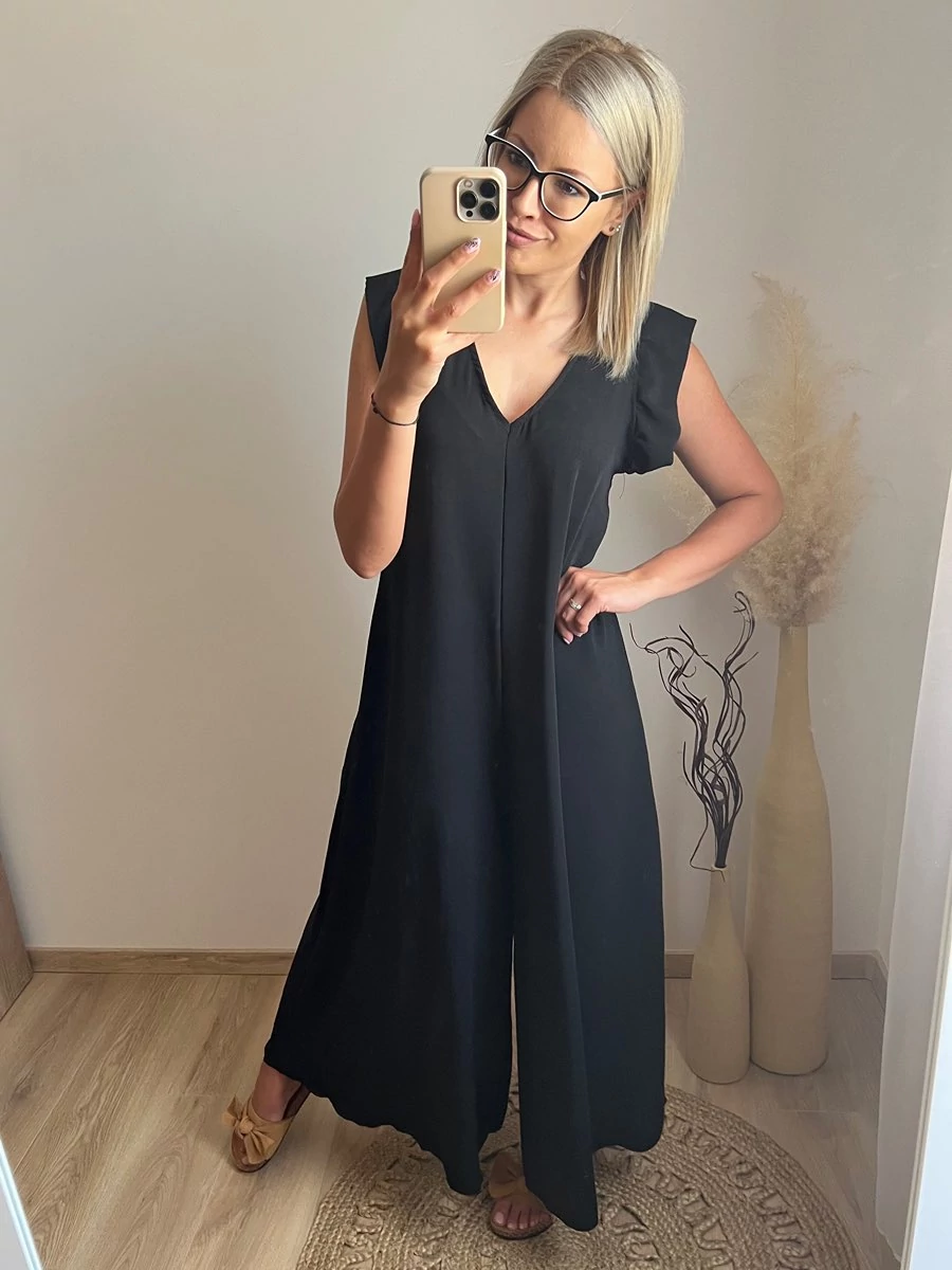 RÉKA Fodros Vállú Overál