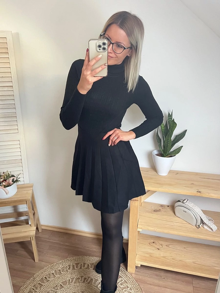 SUSAN Fekete Szoknya 